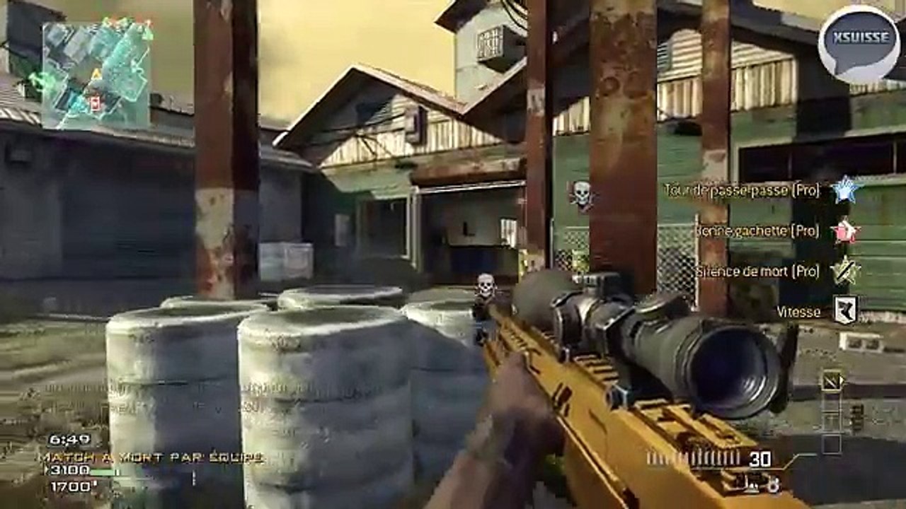 MW3 | MME au Barrett sur Carbon xSuisse (Modern Warfare 3)