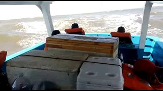Giant Wave Just Missed to Flip the Boat | The Daily Vlogs