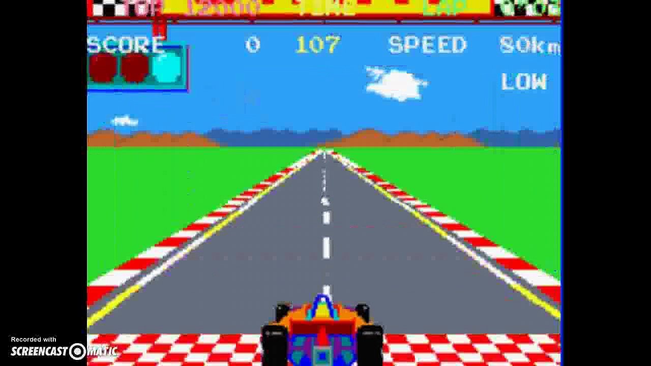 Namco Museum GBA Emulator Gameplay (Pole Position  & Ms.  Pac Man)