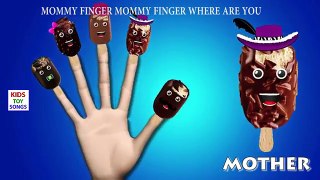 Finger Family Ice Cream Cartoon Finger Family Nursery Rhyme | Ice Cream Finger Family 3D S