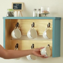 FACILE À FAIRE - Crochets pour ranger ses mugs