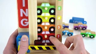 Learn How to Count to 10 with Stackable Toy Cars!
