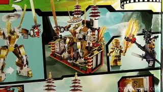 TEMPLE OF LIGHT LEGO NINJAGO Set 70505 Time lapse Build, Unboxing & Review GOLDEN NINJA PO