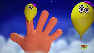 balloons finger family | 3d rhymes nursery | rhyme kids songs | baby videos | Kids Tv Nurs