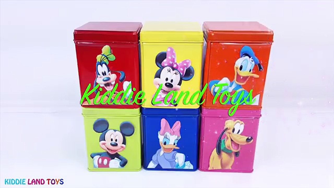 Mickey Mouse Clubhouse Play Doh Dippin Dots DIY Cubeez Jelly Beans Toy Surprise