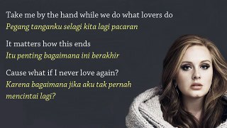 Adele All I Ask (Video Lirik dan Terjemahan Bahasa Indonesia)