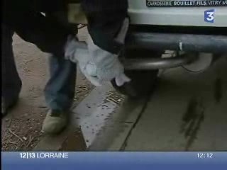 Voiture à moteur dopé à l'eau à Vitry sur Orne