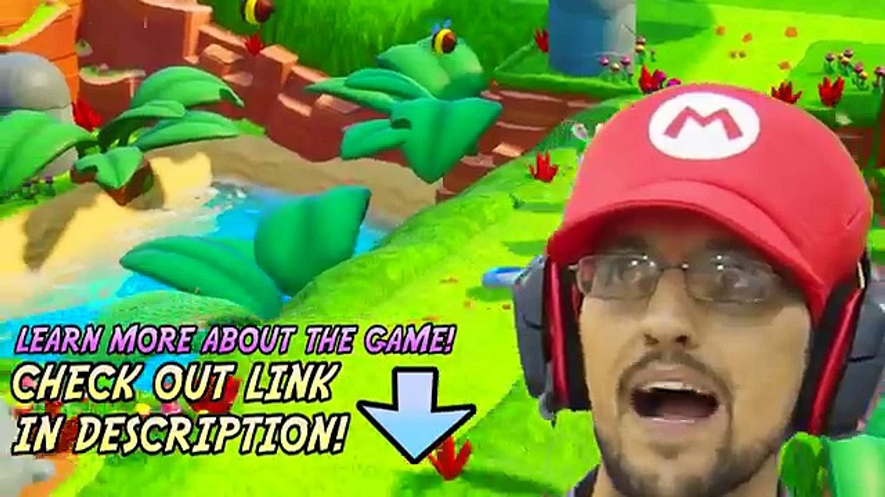 SUPER HERO MARIO vs. PLAYGROUND RABBIDS Skit! FGTEEV plays Mario + Rabbids Kingdom Battle