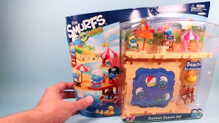 Smurfs Micro Village Summer Season Beach Set Review