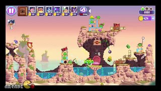 Angry Birds Stella: FINAL LEVEL Beach Day GIANT CLAM All 3 Stars Walkthrough