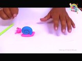 Clay Modeling of Snail & Mouse | Turbo Snail Twinkle Twinkle Little Star | Snail Clay Mode