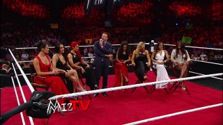 The Miz welcomes the cast of Total Divas to Miz TV: Raw, July 22, new