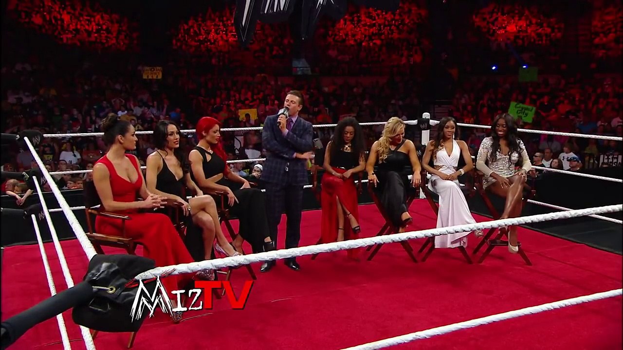 The Miz welcomes the cast of Total Divas to Miz TV: Raw, July 22, new