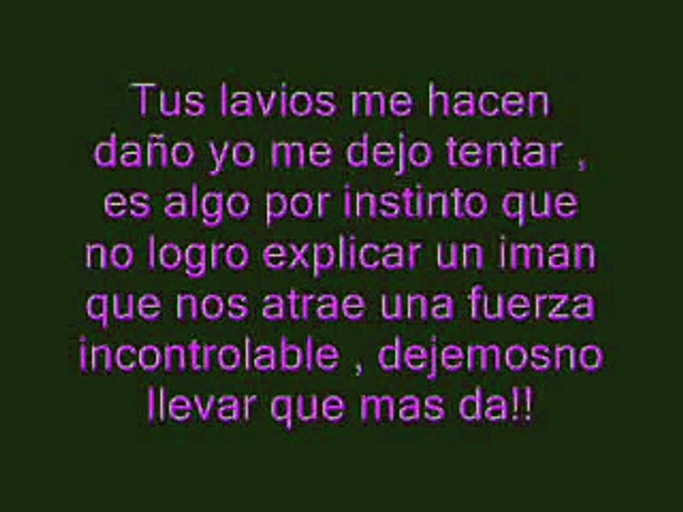 Besame con Letra [Cali & El Dandee ft Caravan]