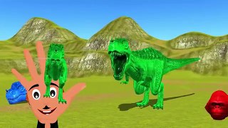 Learn Wild Animals Fun Wrong Heads Dinosaur Gorilla Video For Kids Wrong Body Finger Famil