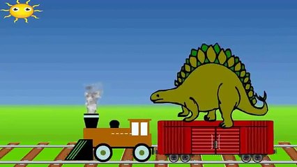 Dinosaur Colors Learn Colors with Dinosaur Train Choo Choo, Color Song #2 by JeannetChanne
