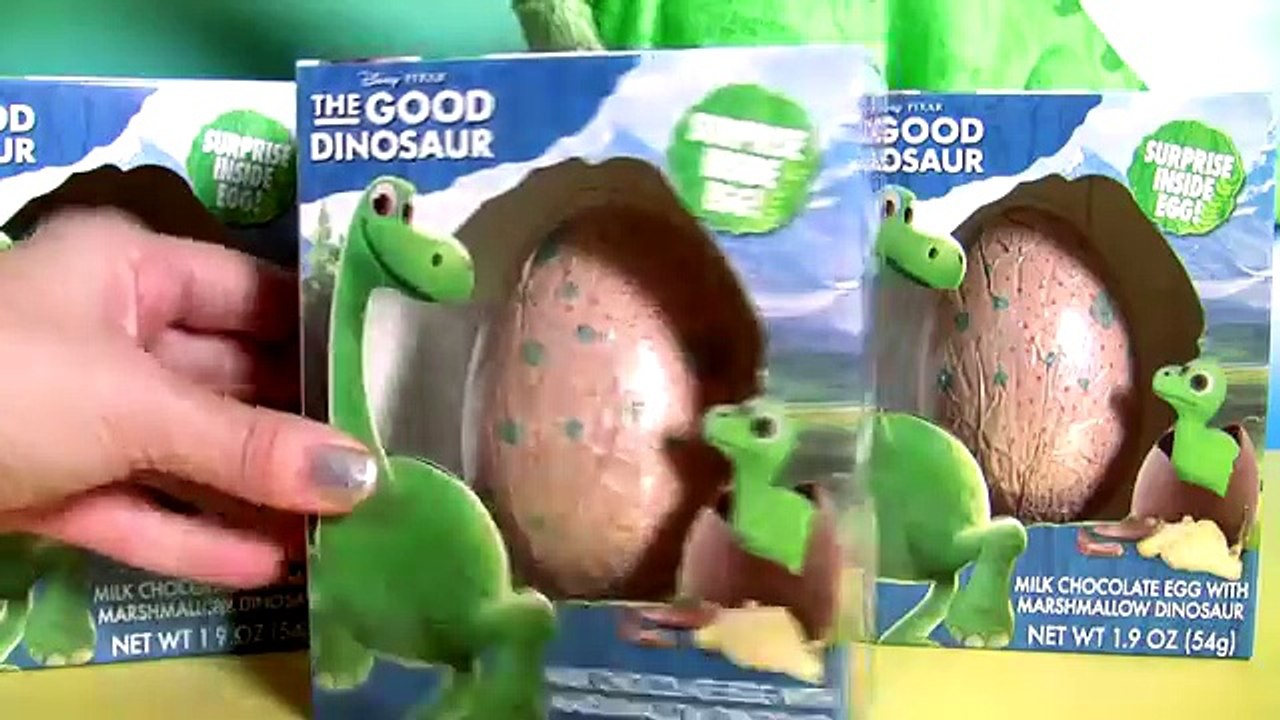 Disney The Good Dinosaur Arlo 3D Surprise Eggs Kinder Christmas ...