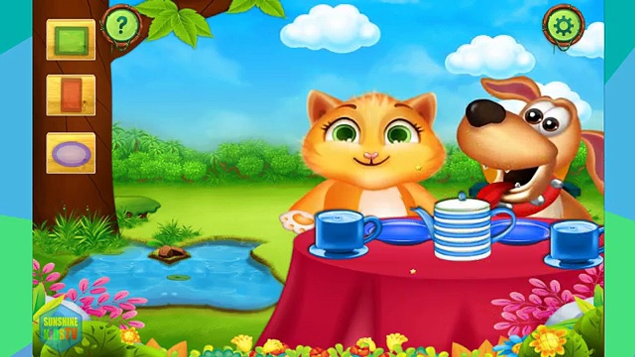 Teaches Shapes of geometry. Learn Shapes. Educational cartoons for children. Kids Game app