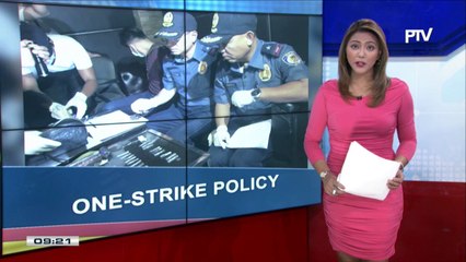 One-strike policy na ipatutupad ng Makati CIty, suportado ng NCRPO