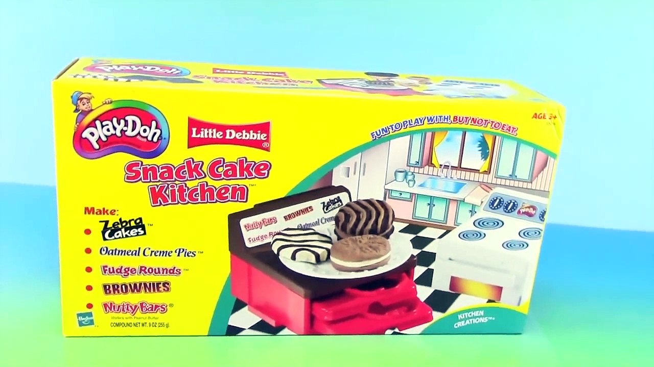 PLAY DOH Debbie Snacks Play Set With Rex HobbyKidsTV