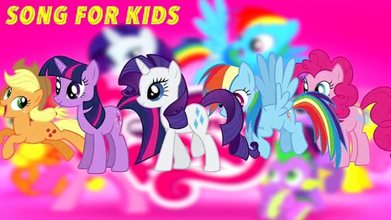 Finger Family ★ My Little Pony Song Nursery Rhymes ★ MLP Songs Children