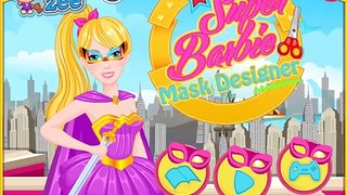 Super Barbie Video Game Super Barbie Mask Designer Cutezee.com