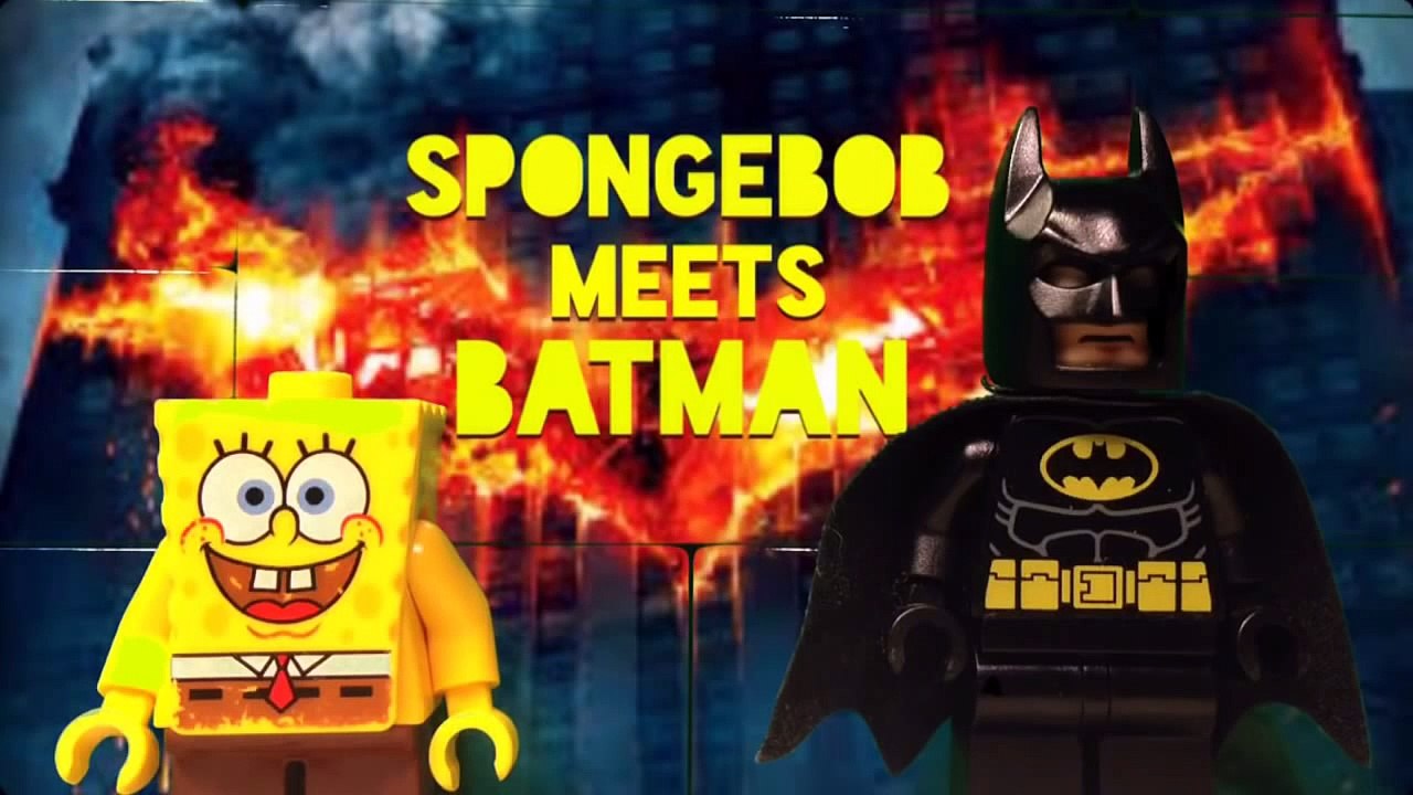 LEGO SPONGEBOB MEETS BATMAN
