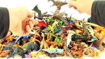 500 toy dinosaurs stacked 500  Dinosaur collection toys Jurassic World Lego