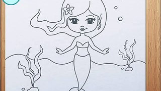 How to draw a Mermaid