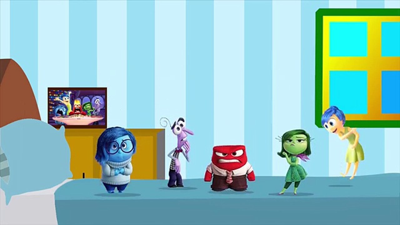 INSIDE OUT FIVE LITTLE MONKEYS JUMPING ON THE BED NURSERY RHYMES INSIDE OUT BABY SONG