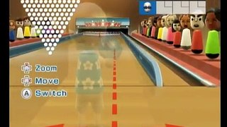 Wii Sports Resort Bowling 100 Pin Game: Secret Strike