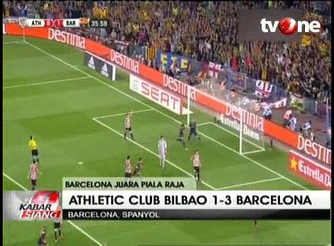 Kalahkan Bilbao, Barcelona Sukses Rajai Sepak Bola Spanyol