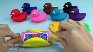 Play and Learn Colours with Playdough Ducks Animal Molds Fun & Creative for Children