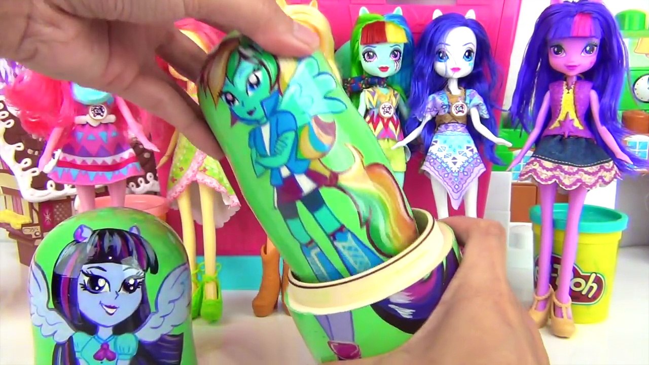 EQUESTRIA GIRLS My Little Pony Nesting Matryoshka Dolls