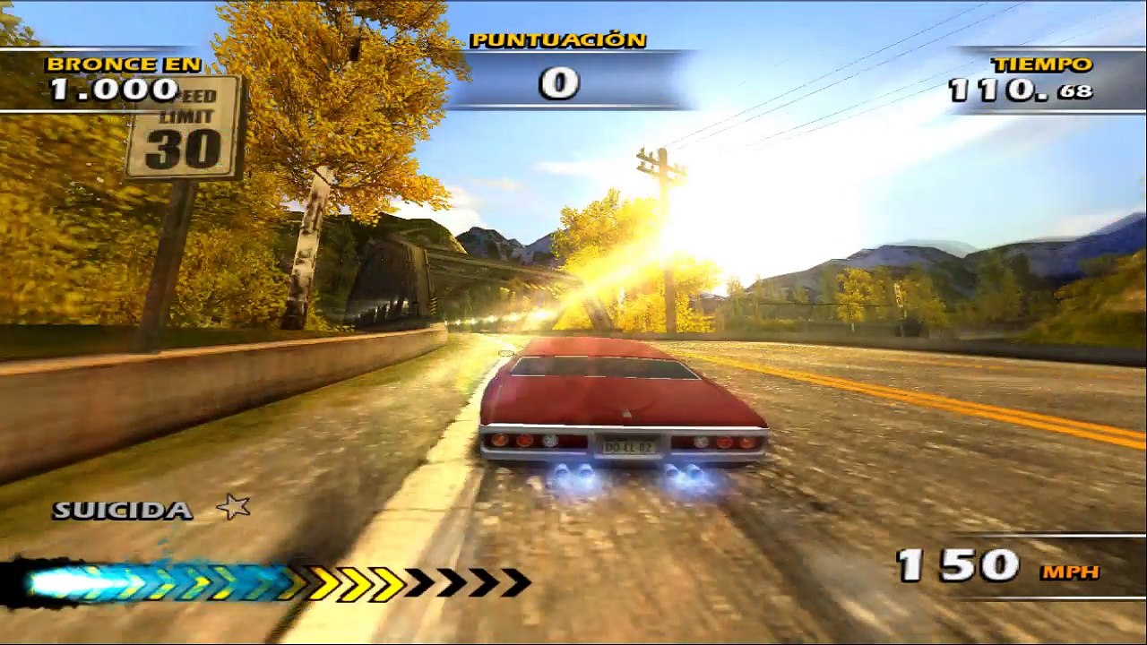 Burnout Dominator Gameplay Español (60FPS)