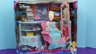 Disney Princess Cinderella Glass Slipper Boutique Toy Review