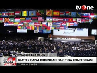 Pangeran Ali Mundur, Blatter Jadi Presiden FIFA Lagi