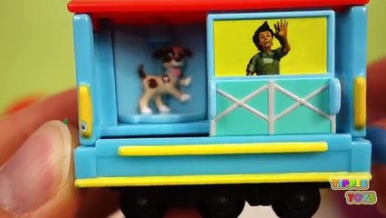 Opening Play Doh Chuggington Trains Surprise Eggs