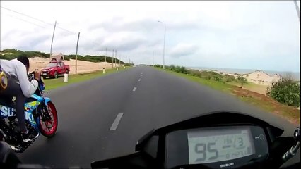 Test Raider 150 fi Satria 150