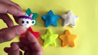Play Doh Star Minions Shopskins Peppa pig with Skip to my Lou