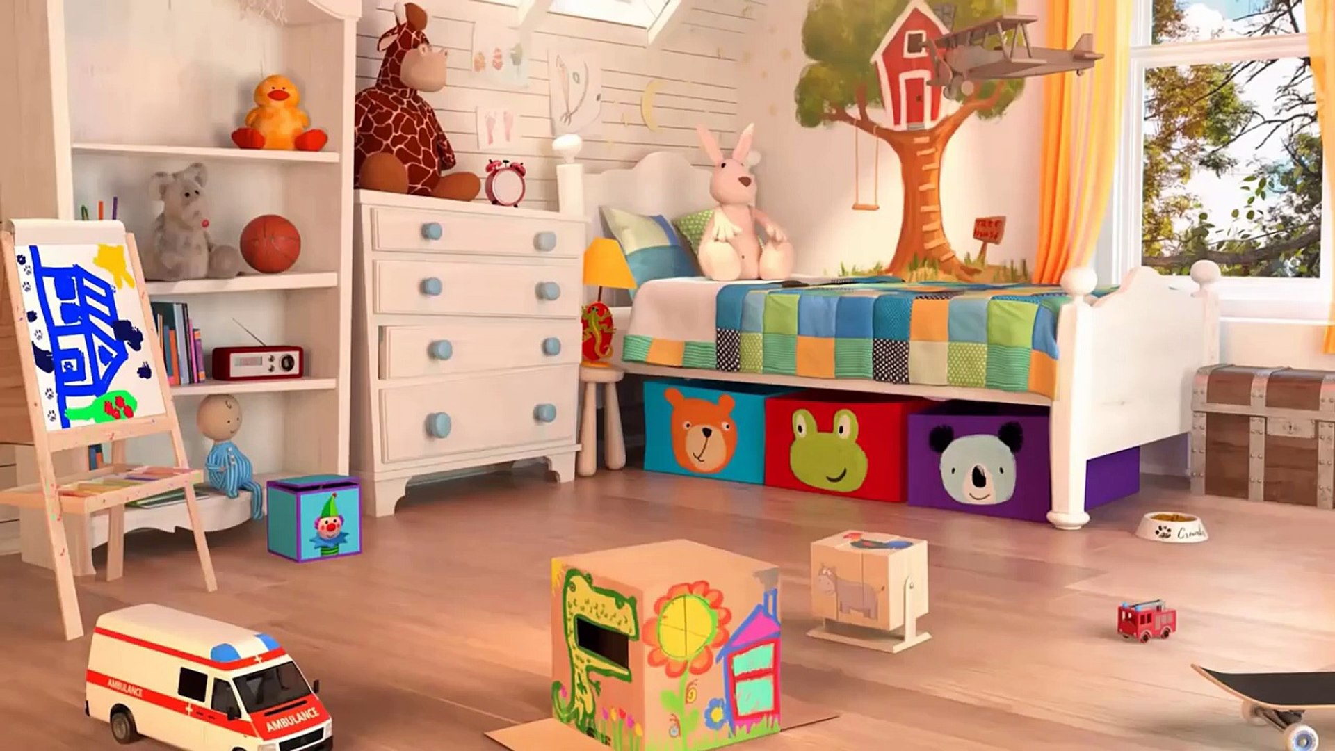 ⁣Baby Learn Colours With My Little Kitten Pet Care | Children Colors Cat Educational Cartoo