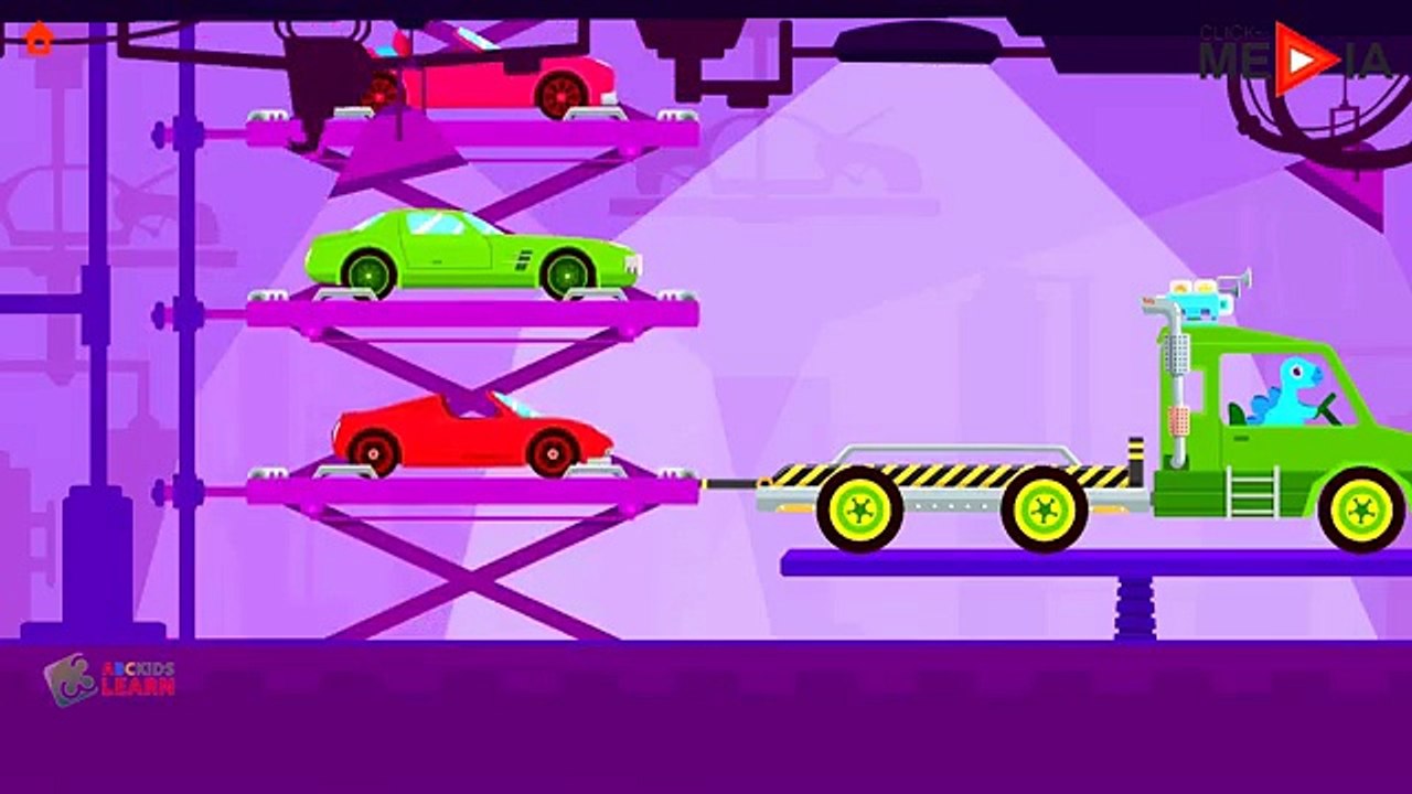 Dinosaur Cartoons for Children Dinosaur Truck Car simulator & Monster truck: Videos for ch
