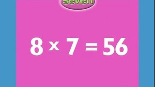7 Times Tables | Kids Multiplication Song | Children Love to Sing