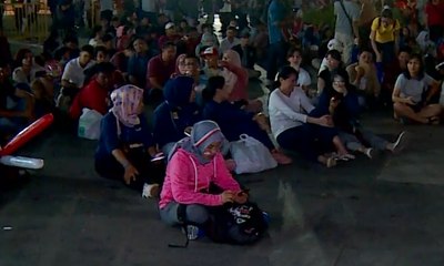 Inasgoc Adakan Nobar Bagi Pengunjung yang Kehabisan Tiket