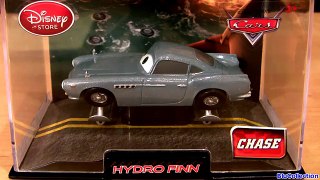 Cars 2 Hydro Finn McMissile Chase new Metallic Finish Diecast NEW Disney Pixar Toys Colle