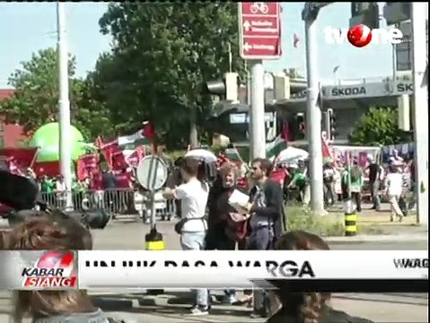 Massa Pro-Palestina Tuntut Israel Dihapus dari Anggota FIFA