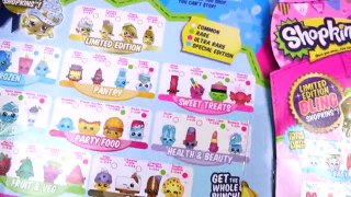 Shopkins RARE LIMITED EDITION Season 1 2 Mystery Surprise Blind Basket Opening Toy Unboxin
