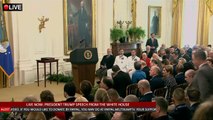 URGENT  President Donald Trump Speech at the White House - August 22, 2018