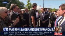 La défiance grandissante des Français envers Emmanuel Macron