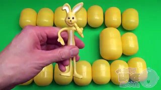 Learn Colours with Surprise Eggs! YELLOW! Lesson 2